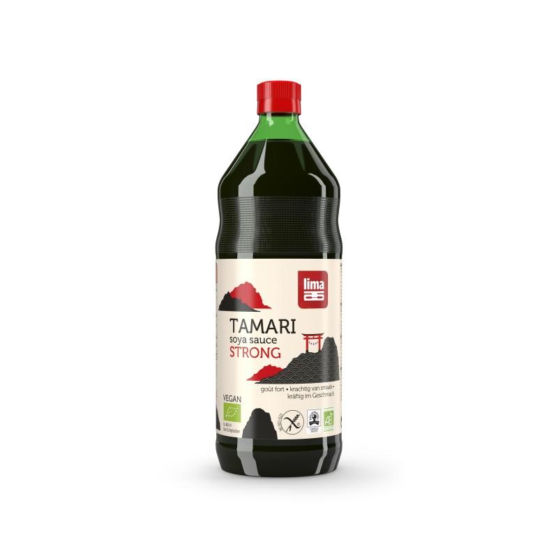 Tamari strong Salsa de Soja Sabor fuerte ECO Lima 1L