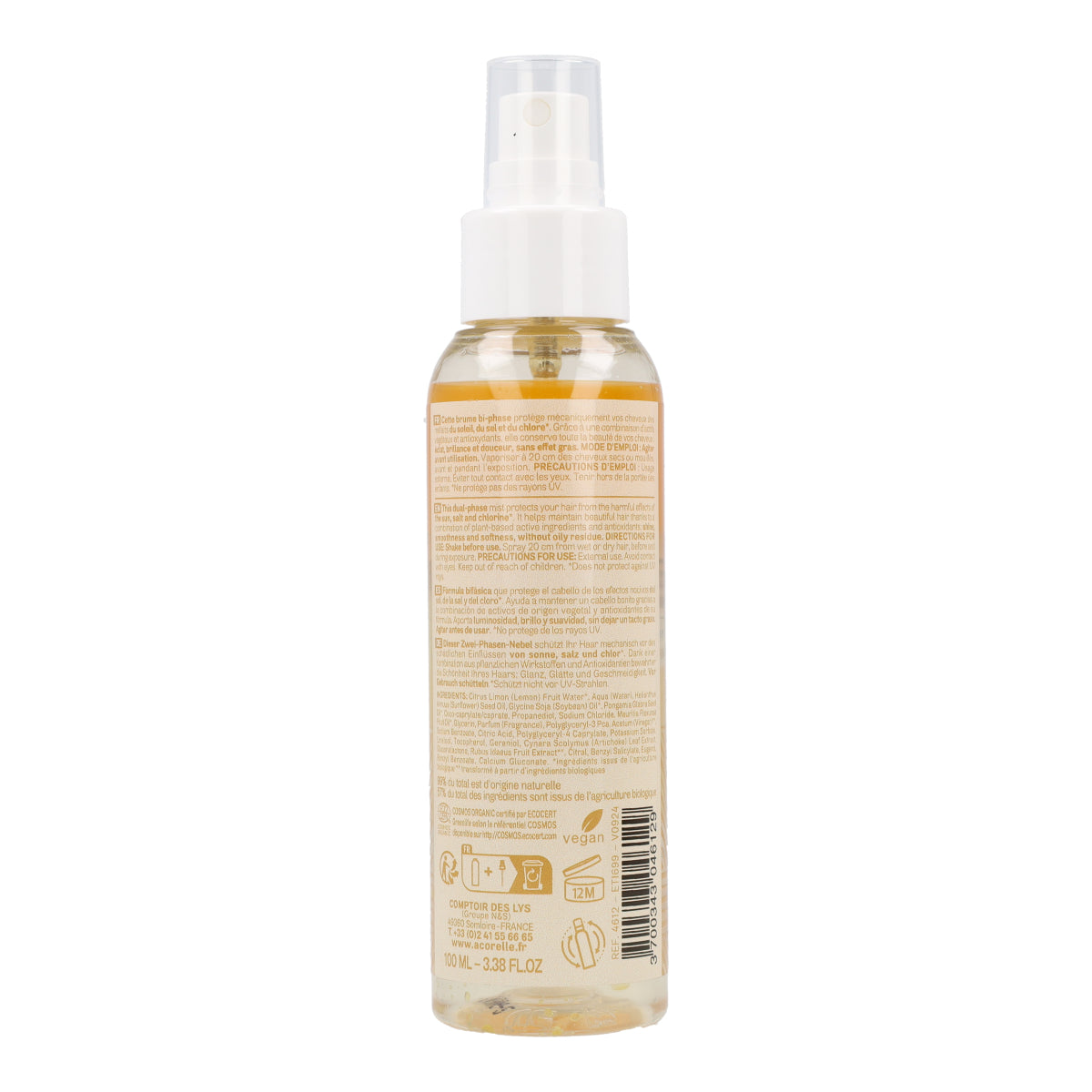 Acorelle haarverzorgingsproduct met zonnefilter 100 ml