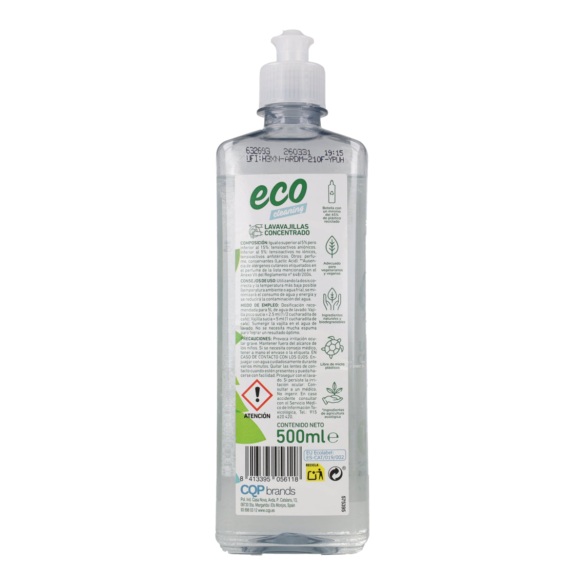 Kidel Eco Mimidu afwasmiddel voor de hand 500 ml
