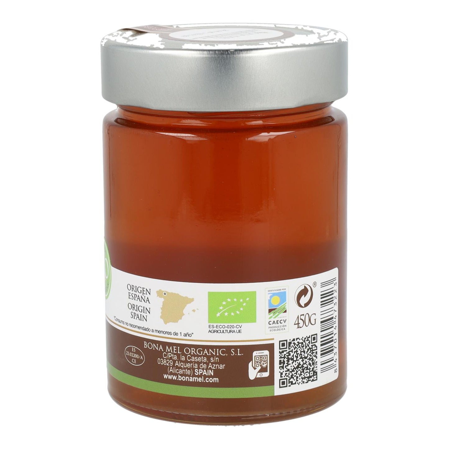 Miel de Eucalipto Ecológica, Bona Mel 900 g