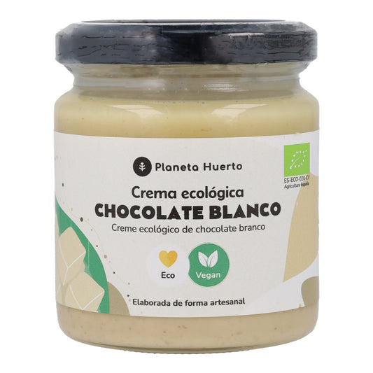 Veganistische witte chocoladecrème ECO Planeta Huerto 230 g