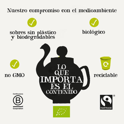 Infusión Rooibos Bio Cupper 20 bolsitas