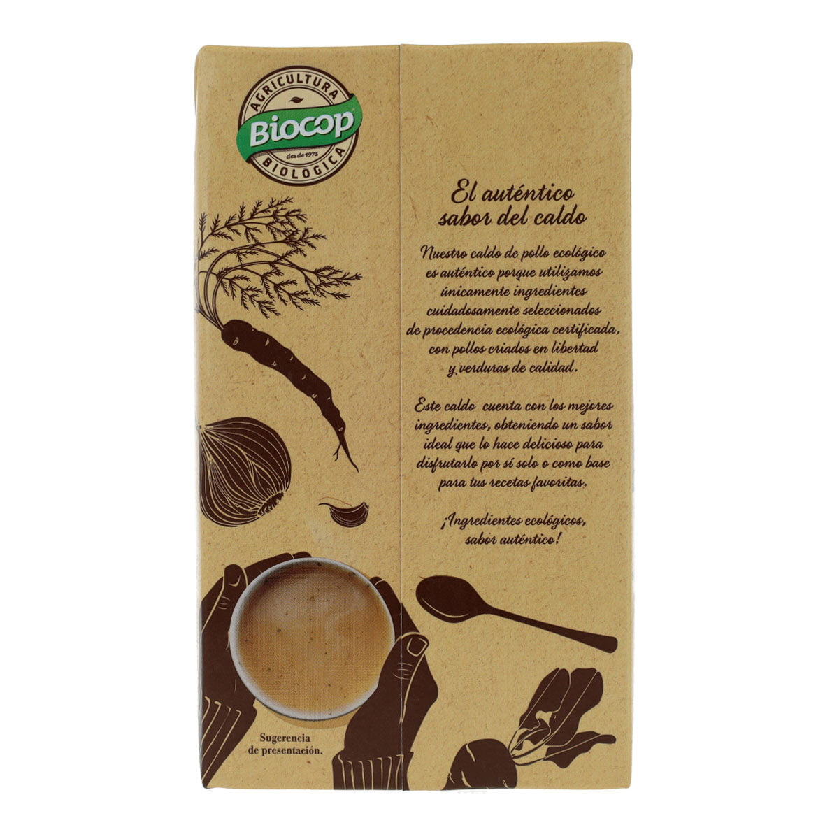 Biologische kippenbouillon Biocop 1 L