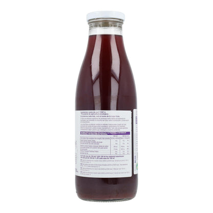 Zumo de Uva Negra Bio 100% exprimido Ékolo 750 ml