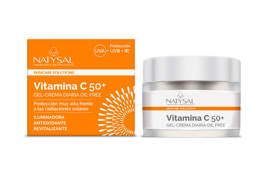 Vitamine C-crème SPF50+ Natysal 50 ml