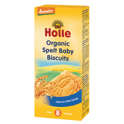 Biologische speltkoekjes voor kinderen (vanaf 8 maanden), Holle, 150 g
