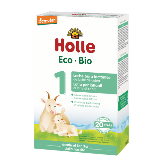 Geitenmelk voor zuigelingen Formule 1 Biologisch Demeter Holle 400 g