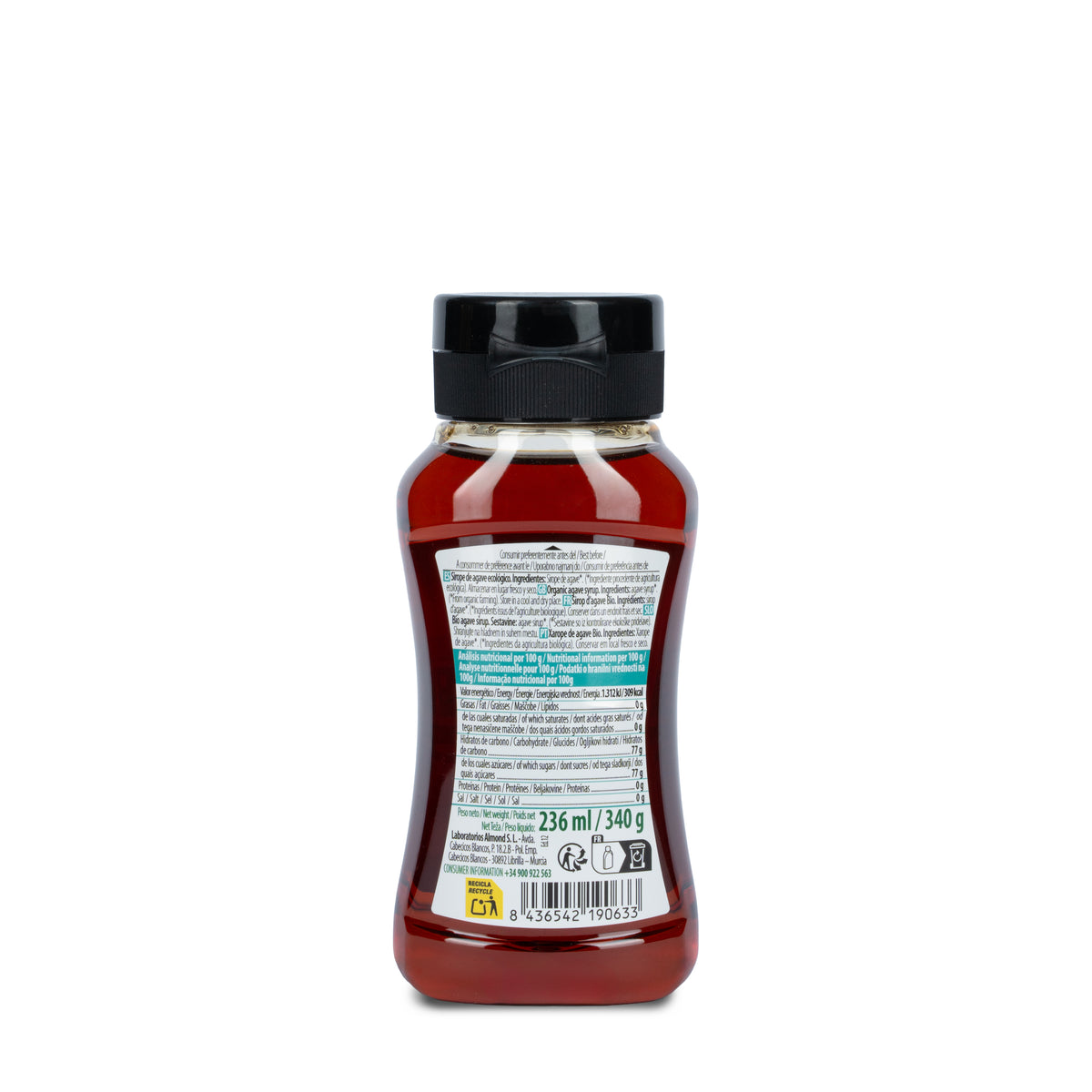 Premium agavesiroop Naturgreen 236 ml