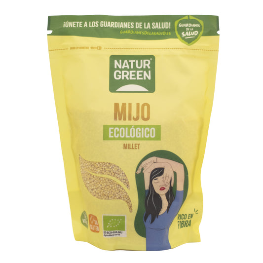 Biologische gierst Naturgreen, 500 g
