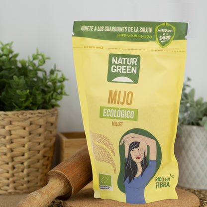 Biologische gierst Naturgreen, 500 g