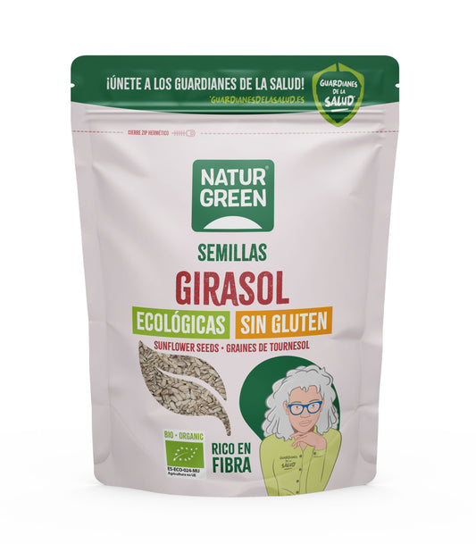 Biologische zonnebloempitten Naturgreen 225 g