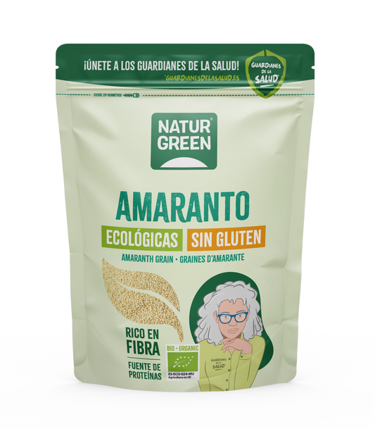 Glutenvrije biologische amarant NaturGreen 450 g