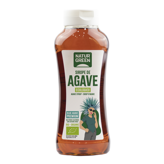 Premium agavesiroop Naturgreen 900 ml