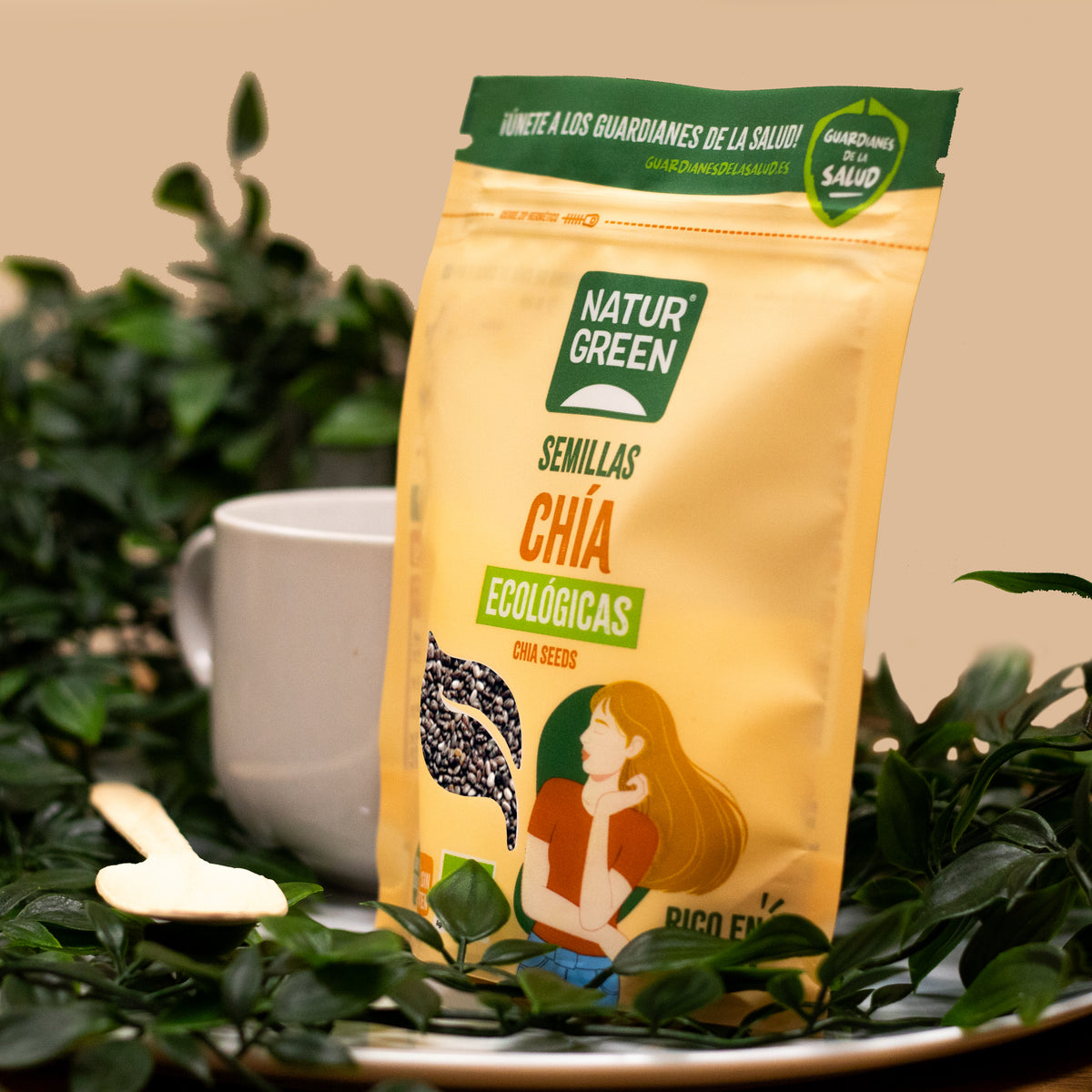 Chiazaadjes Bio NaturGreen 200 g