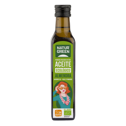 Biologische amandelolie NaturGreen 250 ml