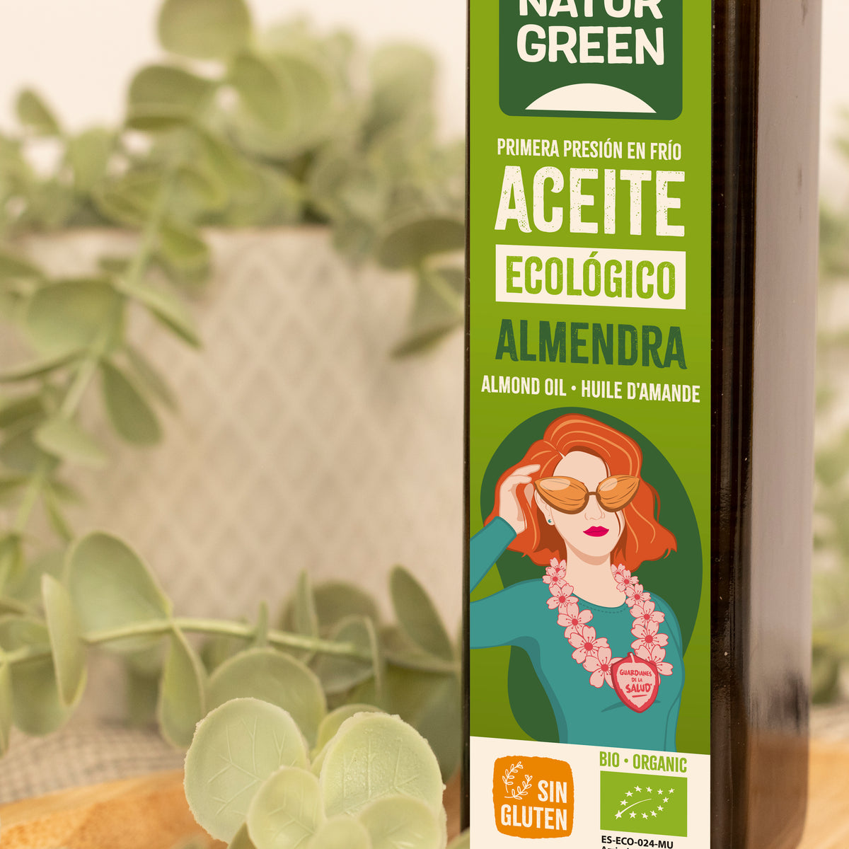 Biologische amandelolie NaturGreen 250 ml