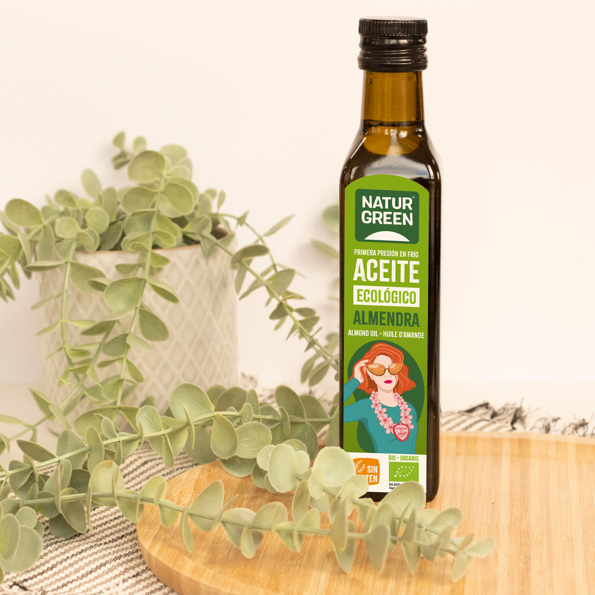 Biologische amandelolie NaturGreen 250 ml