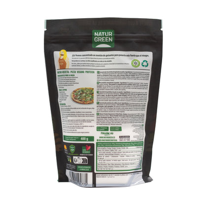Biologische erwteneiwitten Naturgreen 400 g