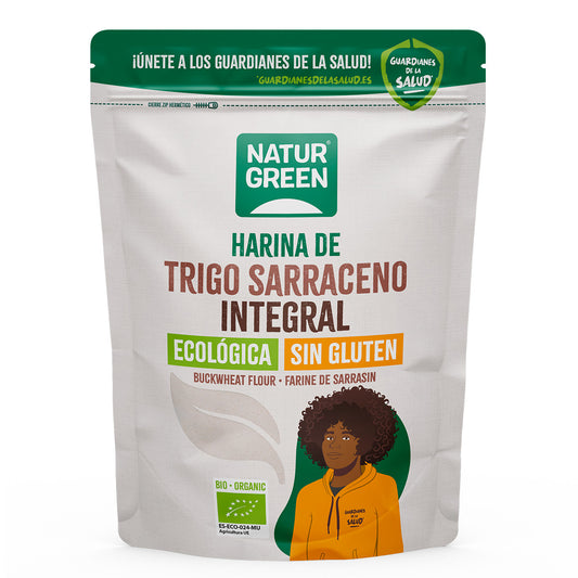 Glutenvrije volkoren boekweitmeel NaturGreen 500 g