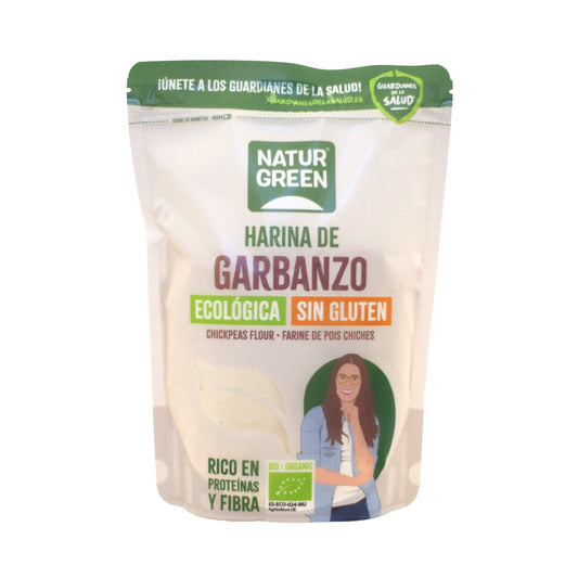 Biologische glutenvrije kikkererwtenmeel NaturGreen 500 g