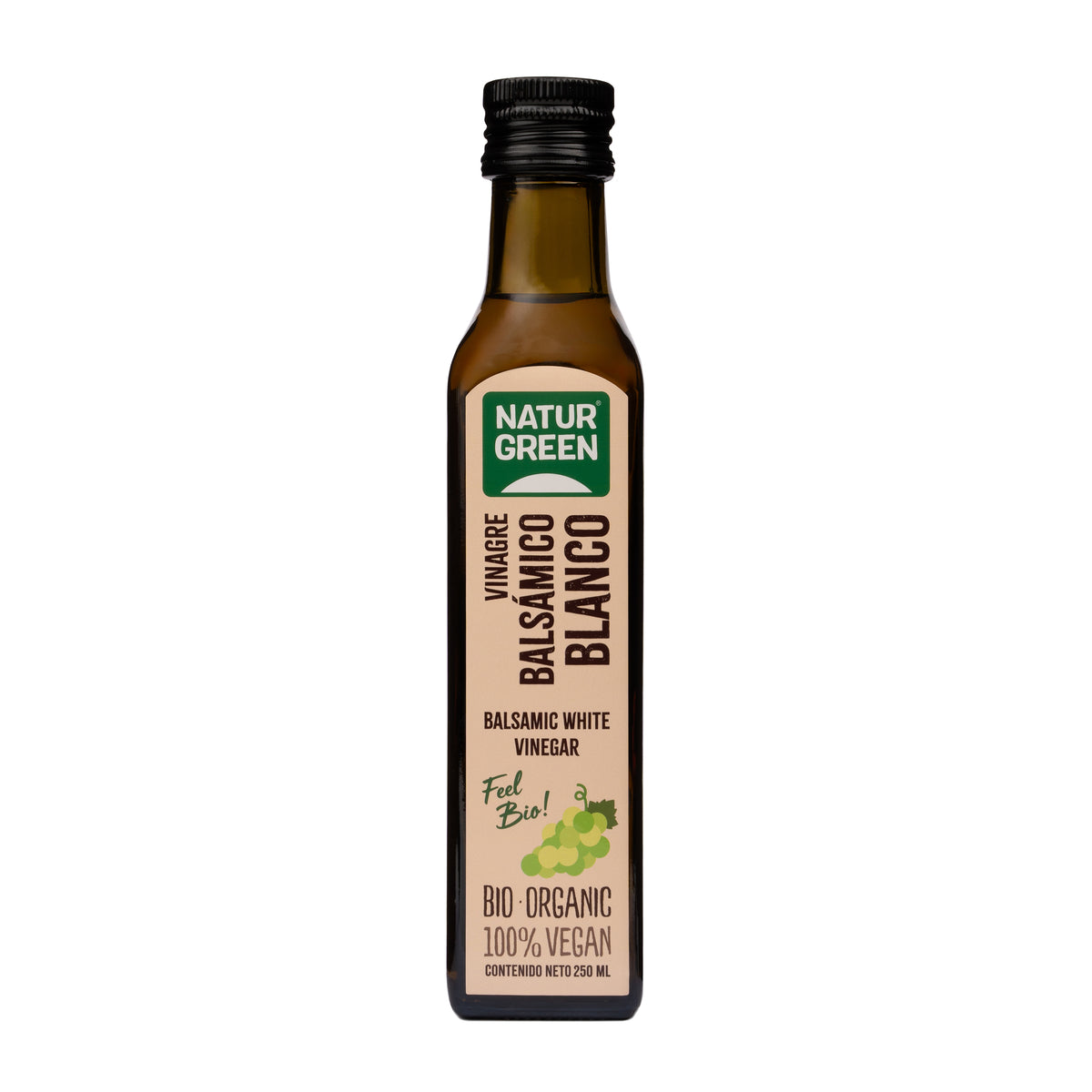 Biologische witte balsamicoazijn NaturGreen 250 ml