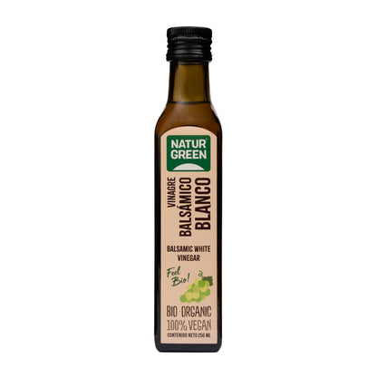 Biologische witte balsamicoazijn NaturGreen 250 ml