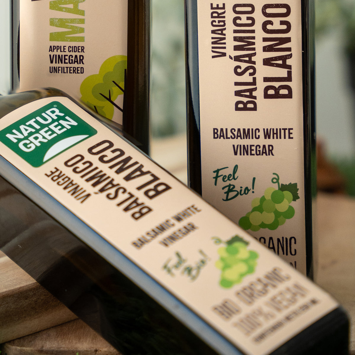Biologische witte balsamicoazijn NaturGreen 250 ml