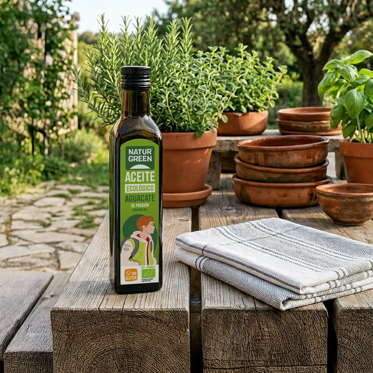 Biologische avocado-olie NaturGreen 250 ml