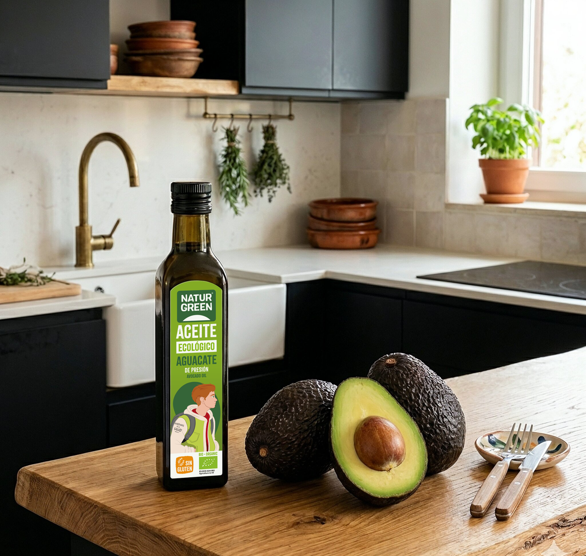 Biologische avocado-olie NaturGreen 250 ml