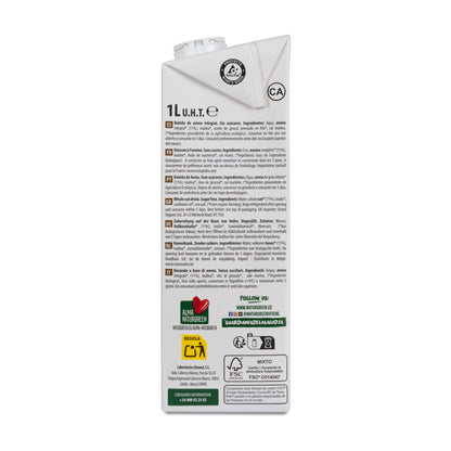 Pakket 6 stuks Biologische NaturGreen volkoren haverdrank 0% suikers 1 l