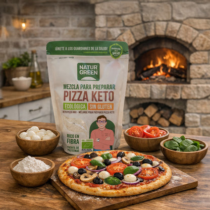Keto-pizzameelmix NaturGreen 400 g