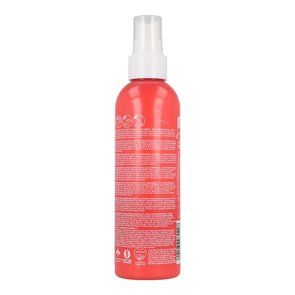 Zonnebrandspray Hydra Melting SPF50 Apivita 200 ml