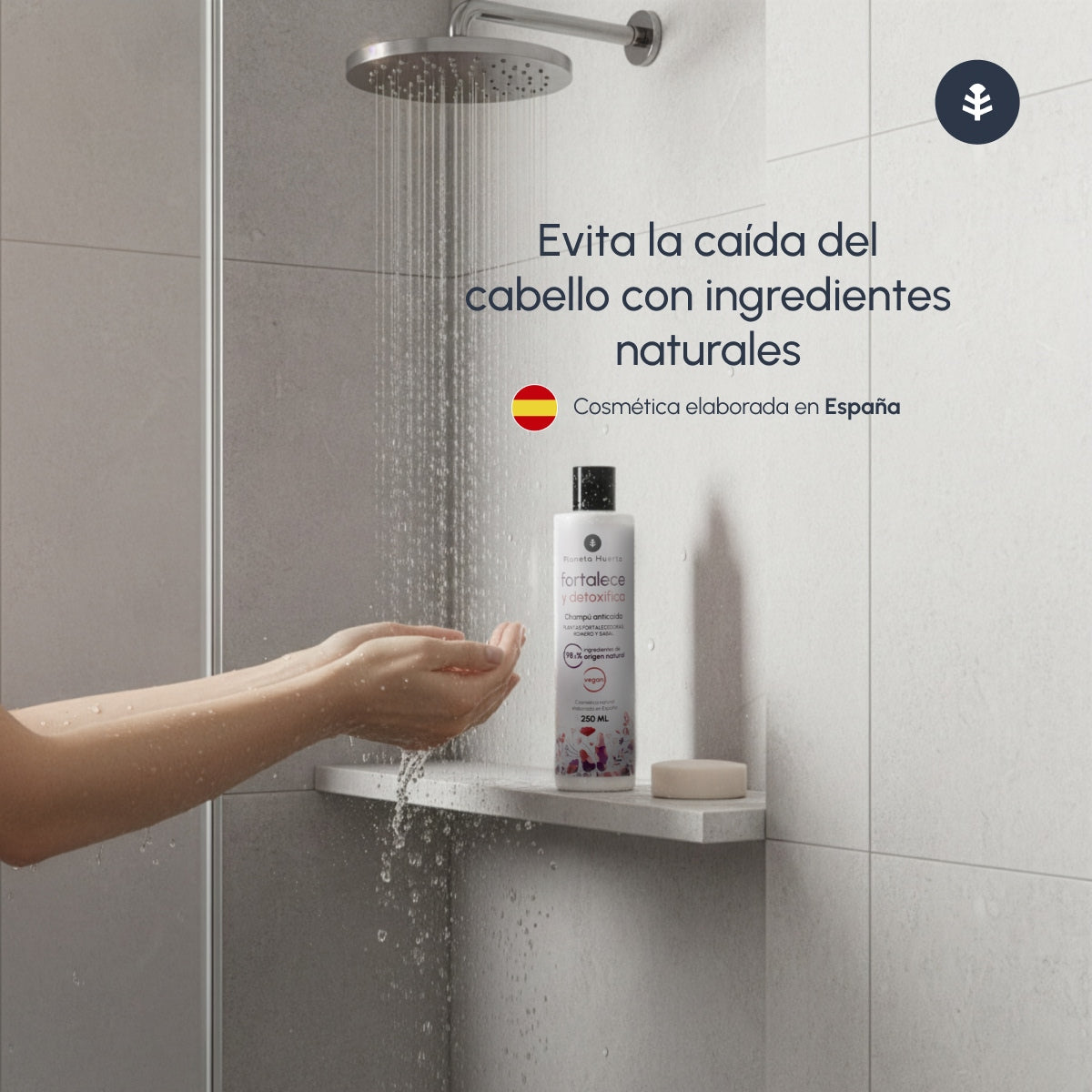 Champú anticaída Planeta Huerto 250 ml