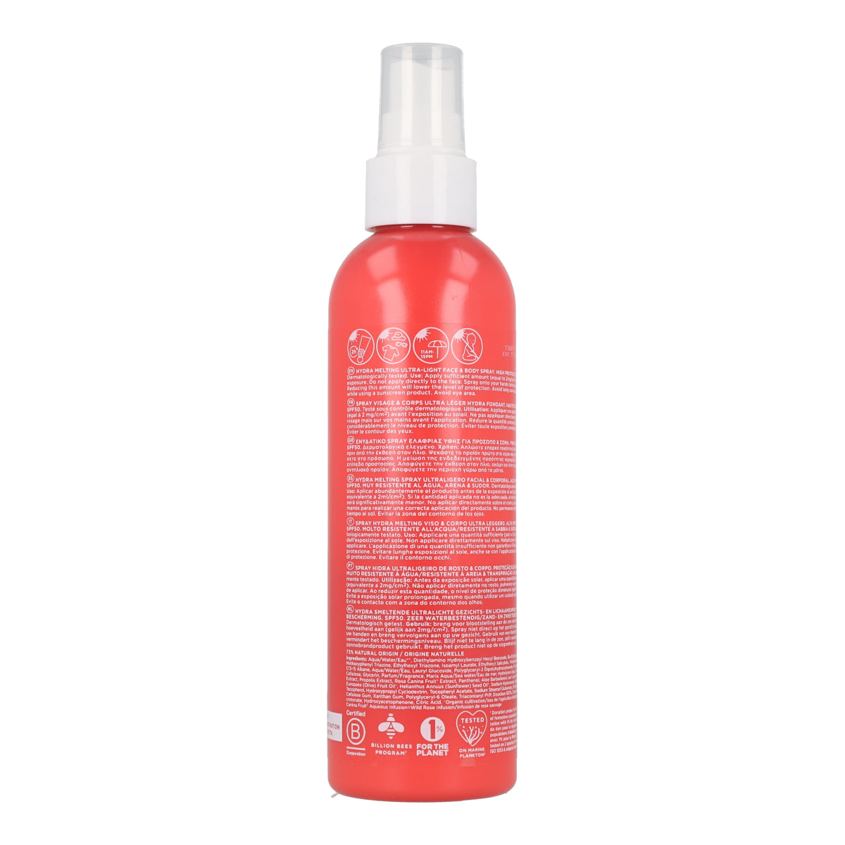 Zonnebrandspray Hydra Melting SPF50 Apivita 200 ml