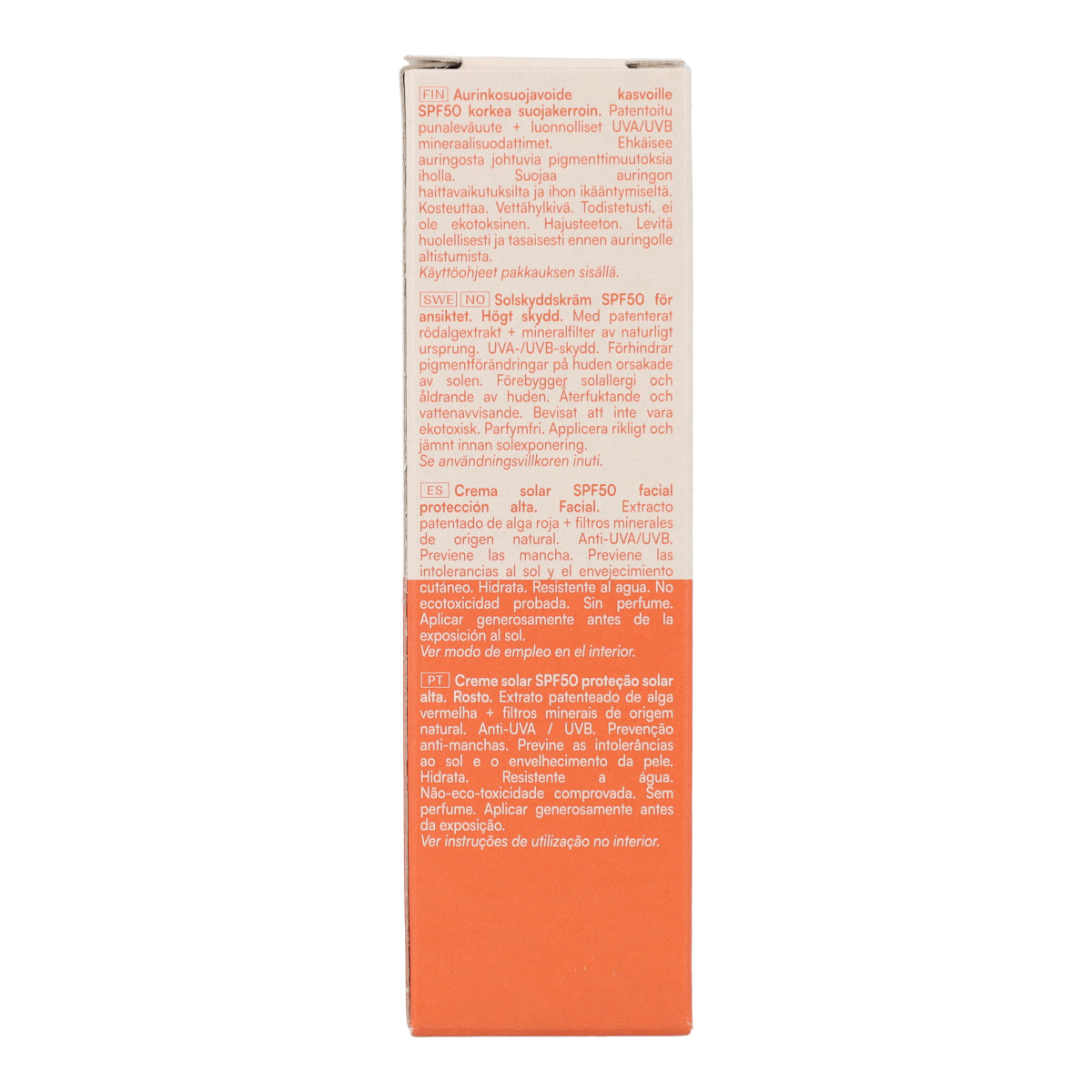 Zonnecrème voor het gezicht SPF 50 Laboratorios Biarritz 50 ml