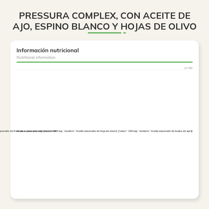 Información nutricional