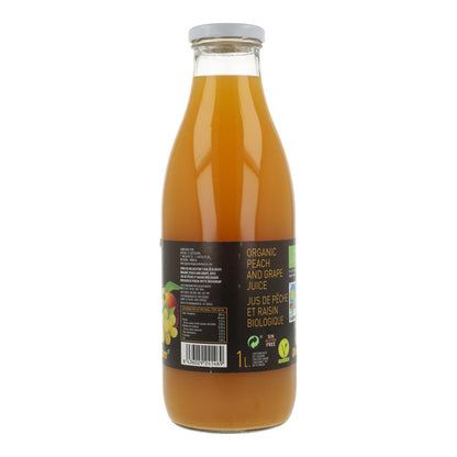 Zumo Melocotón & Uva Bio 1L Delizum