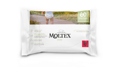 Moltex Pure &amp; Nature-doekjes 60 stuks