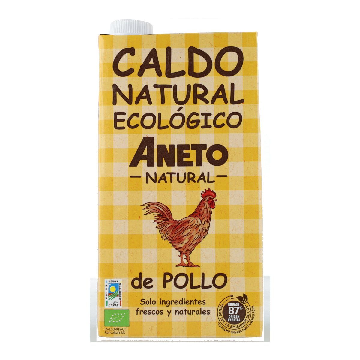 Biologische kippenbouillon Aneto 1 l