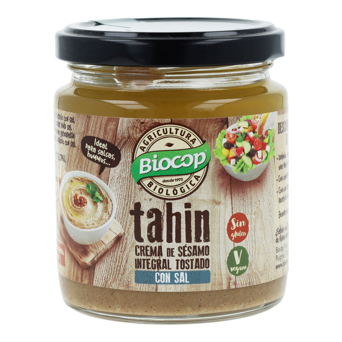 Biocop geroosterde volkoren tahin met zout 225 g