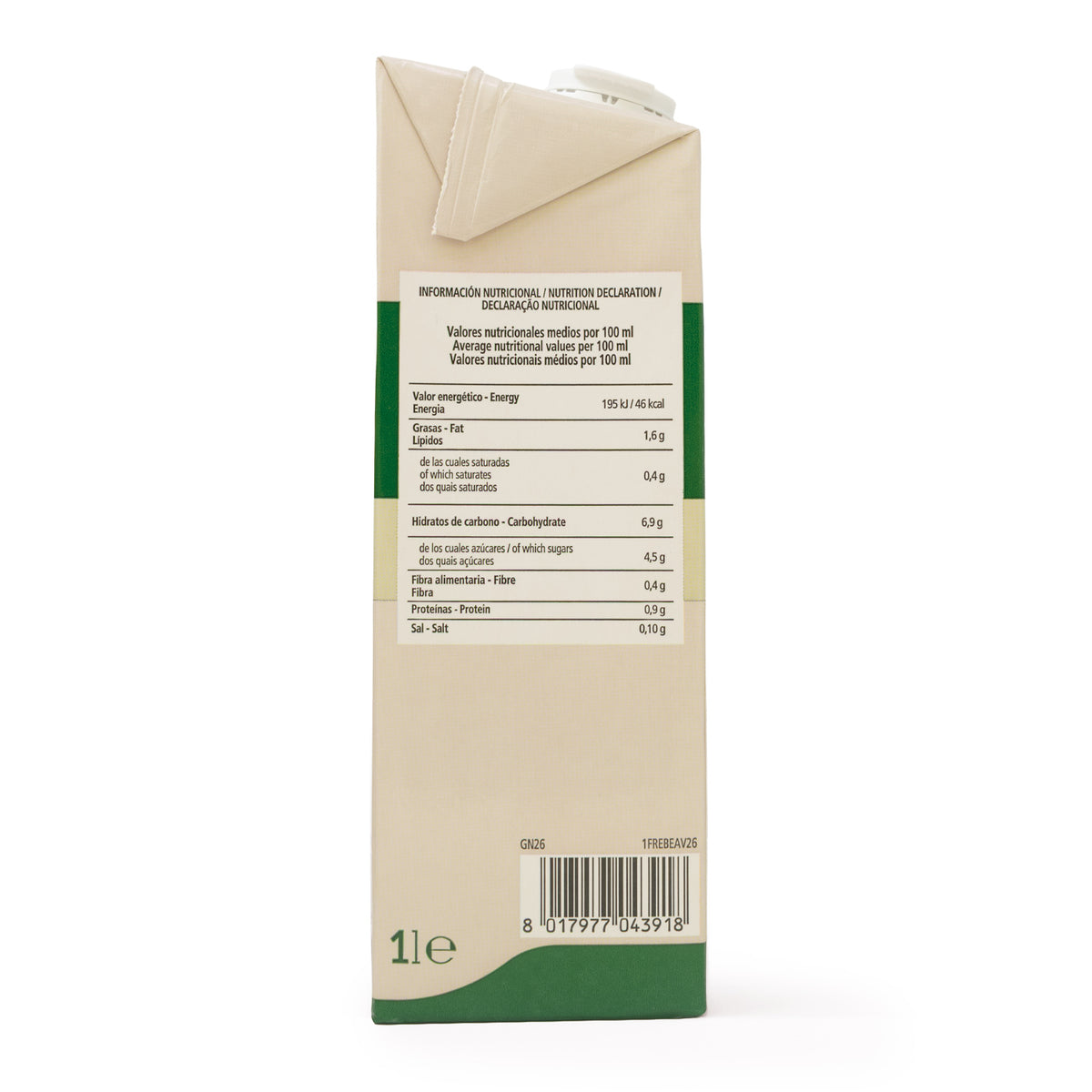 Pakket 6 x glutenvrije haverdrank La Finestra Sul Cielo 1 L