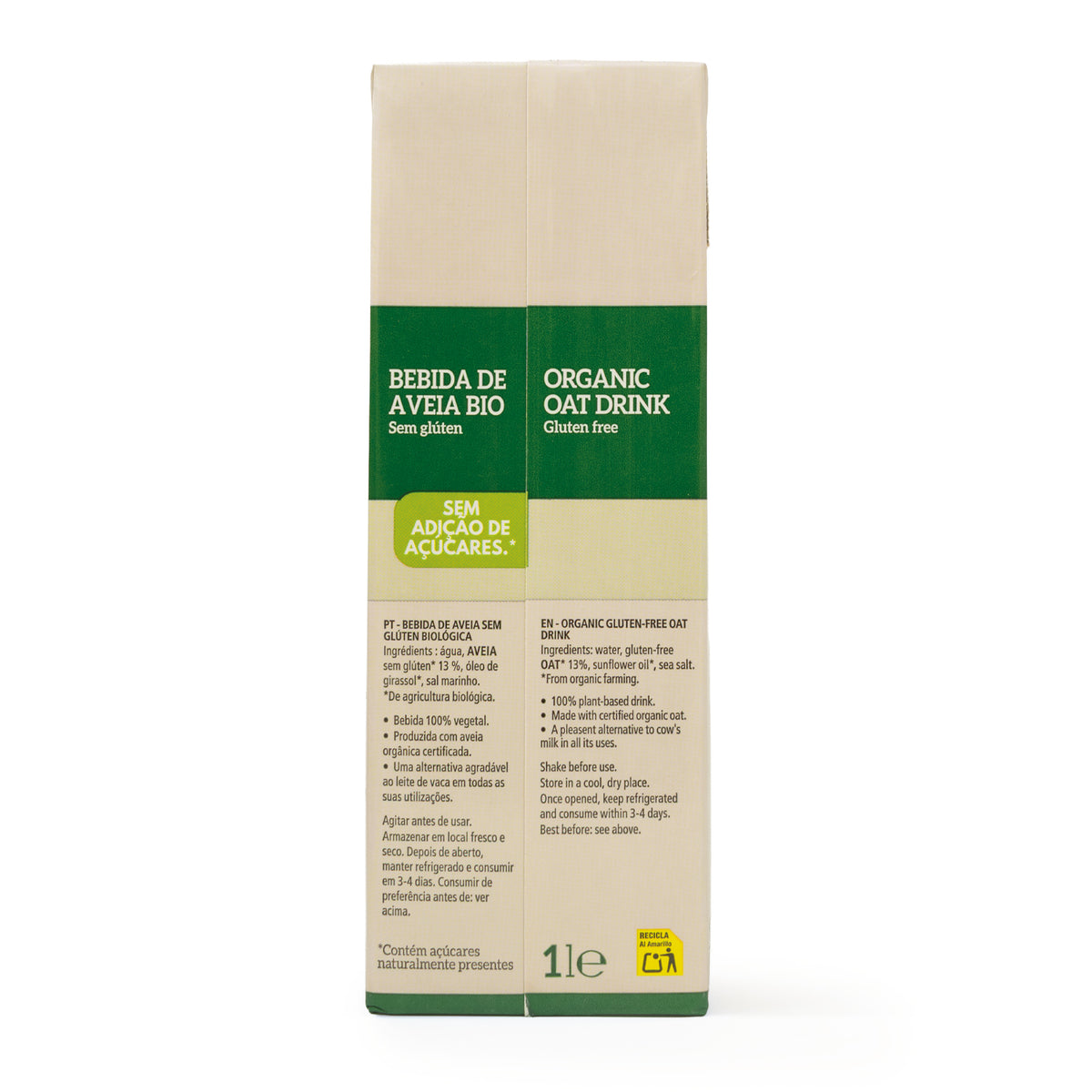 Pakket 6 x glutenvrije haverdrank La Finestra Sul Cielo 1 L