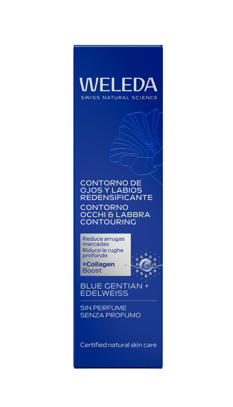 Weleda Oog- en lipcontourcrème met blauwe gentiaan en edelweiss 10 ml