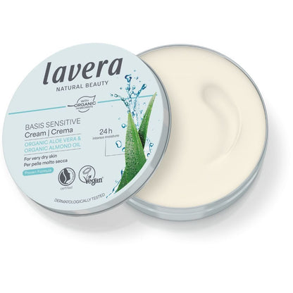 Gezichts- en lichaamscrème Sentitiv Bio Lavera 150 ml