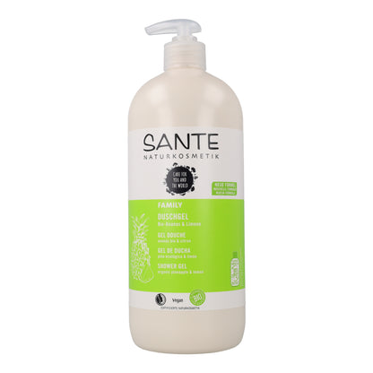 Biologische douchegel met ananas en citroen Sante 950 ml