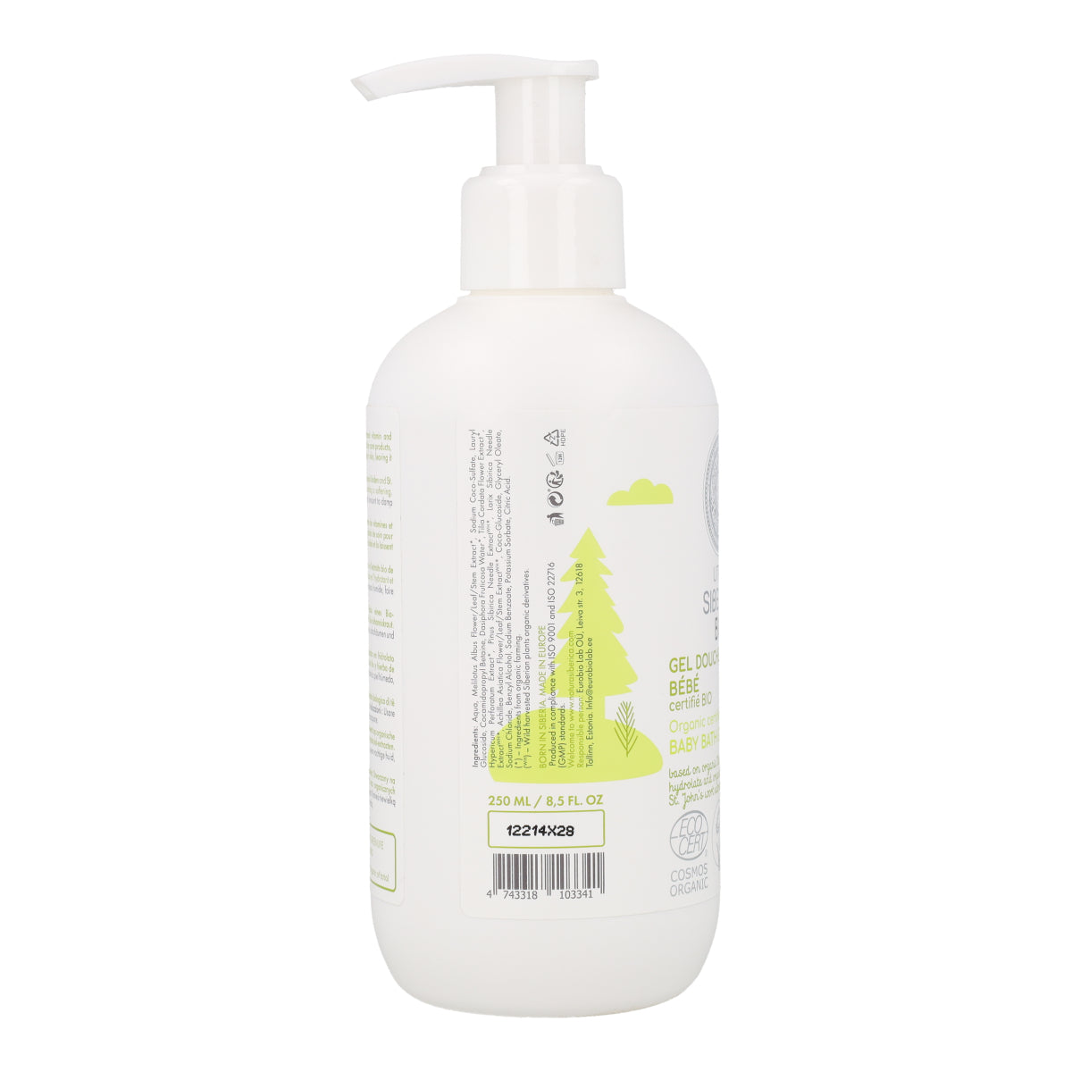 Kinderbadgel Natura Sibérica 250 ml