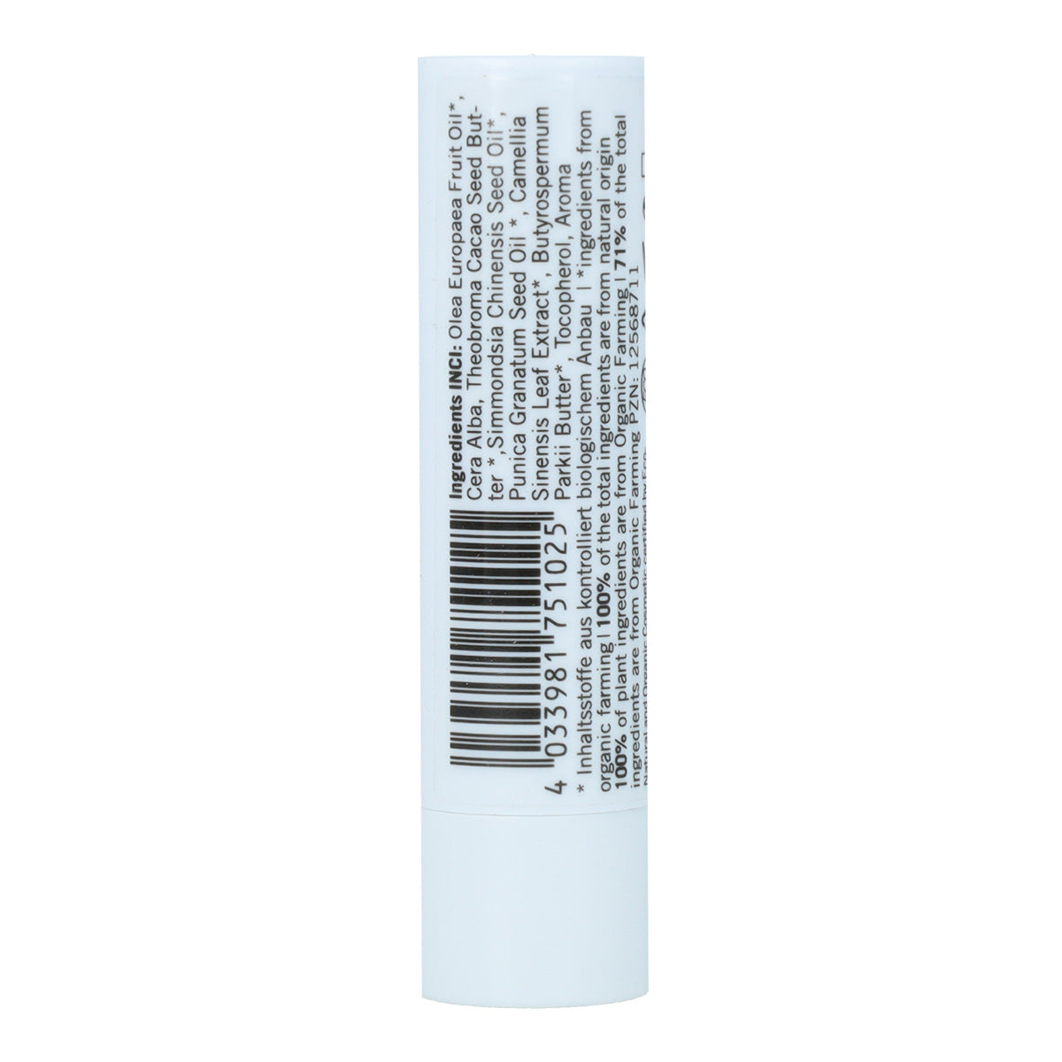 Bálsamo labial con  granada y oliva Eco cosmetics 4 g