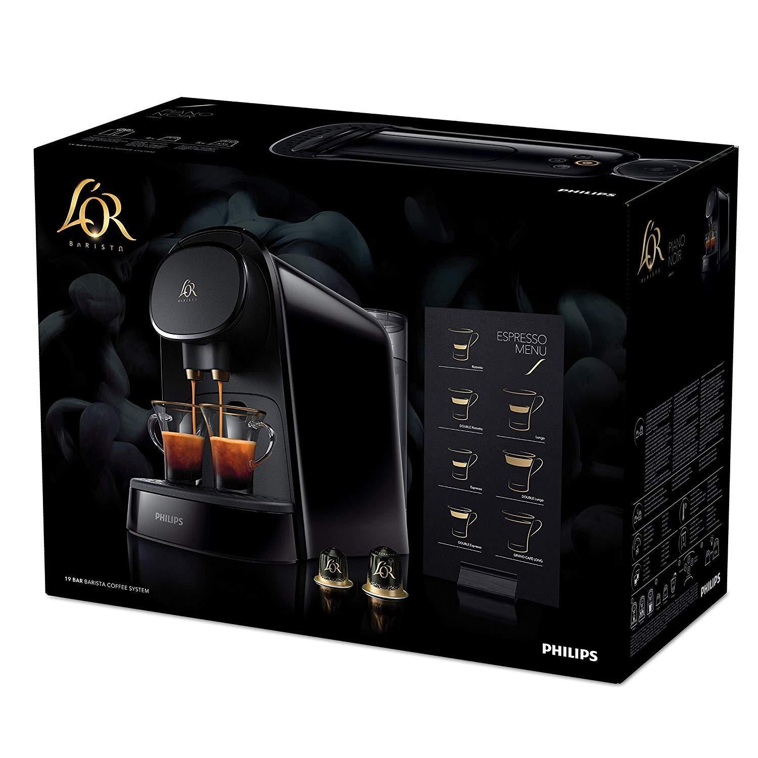 Cafetera de Cápsulas Espresso L'OR Barista LM8012/60
