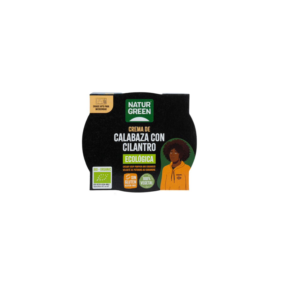 Pompoen- en koriandercrème Naturgreen, 310 g