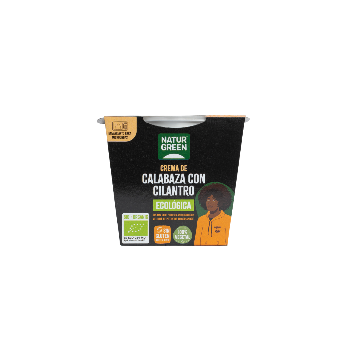 Pompoen- en koriandercrème Naturgreen, 310 g